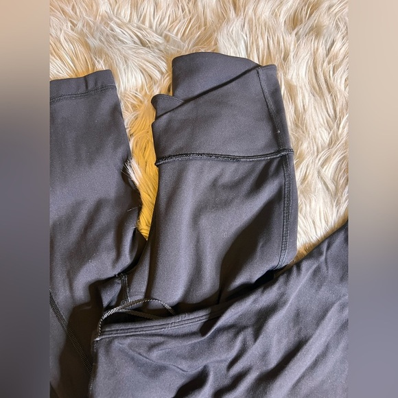 Like new Lululemon align, asymmetrical boot cut leggings - Picture 4 of 7